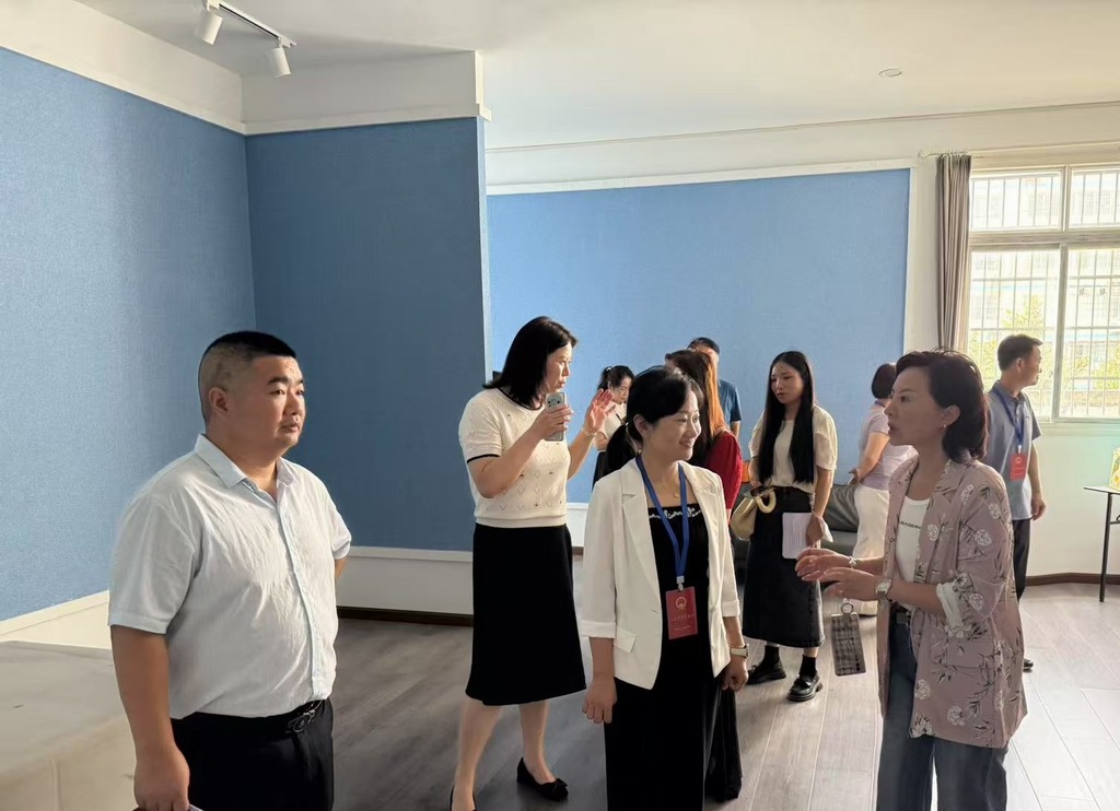 区人大常委会来我馆开展公共文化“一法一条例”执法检查