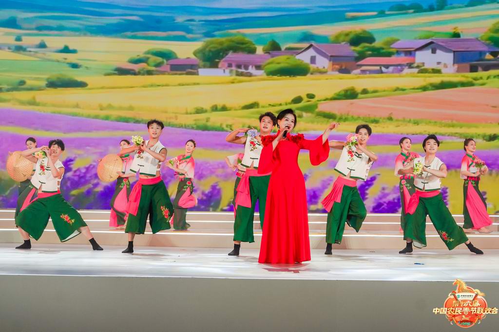 马山民歌传承人张兰兰受邀登上第十六届中国农民春节联欢会舞台